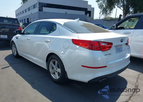 2015 Kia Optima Lx z USA, uszkodzony, nr VIN KNAGM4A75F5653485